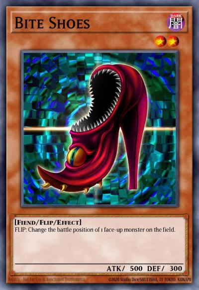 Bite Shoes Common PSV-080 Pharaohs Servant Yugioh card