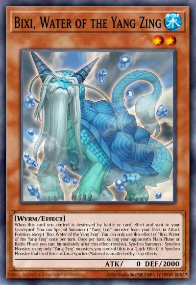 Bixi Water of the Yang Zing Super Rare MP15-EN085 2015 Mega-Tin Mega Pack Yugioh card