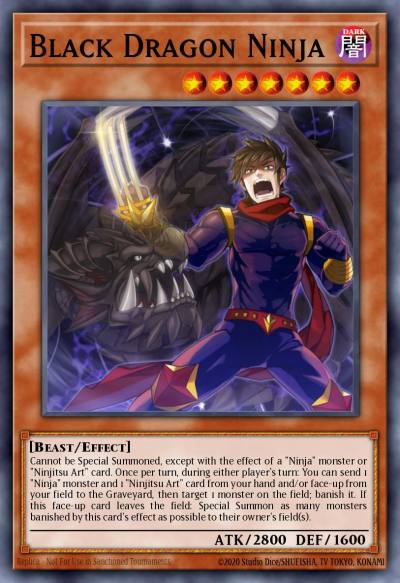 Black Dragon Ninja Common MP17-EN086 2017 Mega-Tin Mega Pack Yugioh card