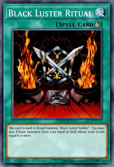 Black Luster Ritual Duel Terminal Normal Parallel Rare DT07-EN041 Duel Terminal 7a Yugioh card