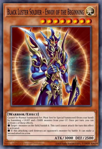 Black Luster Soldier - Envoy of the Beginning Super Rare CT10-EN005 2013 Collectible Tins Wave 1 Yugioh card