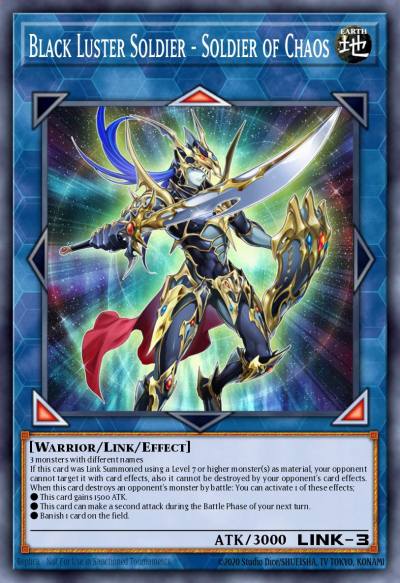 Black Luster Soldier - Soldier of Chaos Secret Rare BLC1-EN002 Battles of Legend Chapter 1 Yugioh card