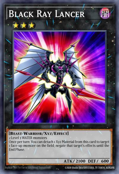 Black Ray Lancer Super Rare PHSW-EN040 Photon Shockwave Yugioh card