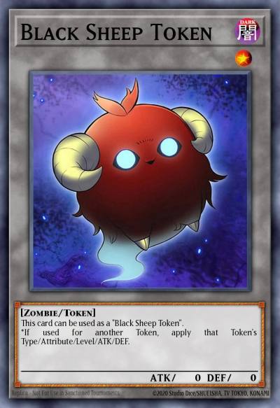 Black Sheep Token Super Rare OP27-EN027 OTS Tournament Pack 27 Yugioh card