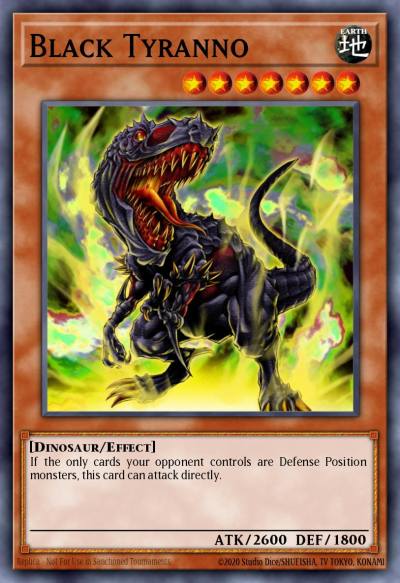 Black Tyranno Ultra Rare DR2-EN076 Dark Revelation Volume 2 Yugioh card