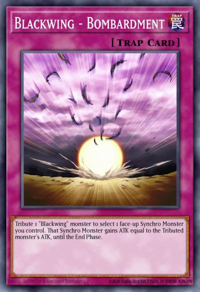 Blackwing - Bombardment Common DP11-EN026 Duelist Pack Crow Yugioh card
