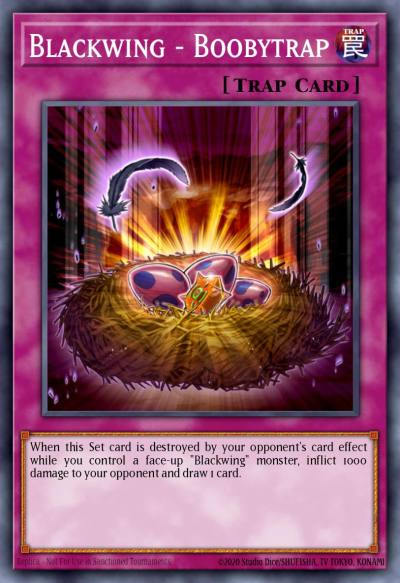 Blackwing - Boobytrap Common STBL-EN068 Starstrike Blast Yugioh card