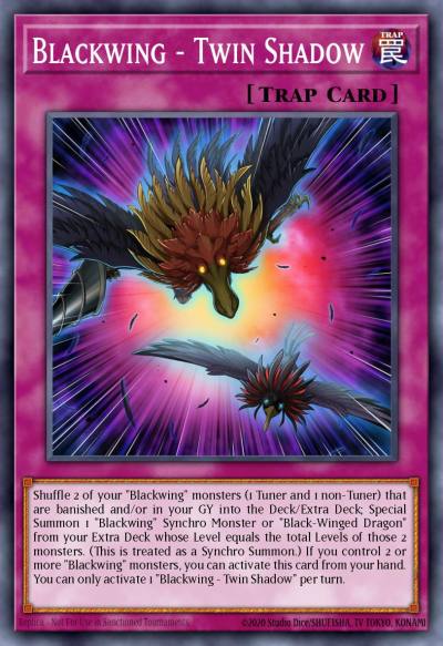 Blackwing - Twin Shadow Common MP23-EN207 25th Anniversary Tin Dueling Heroes Mega Pack Yugioh card