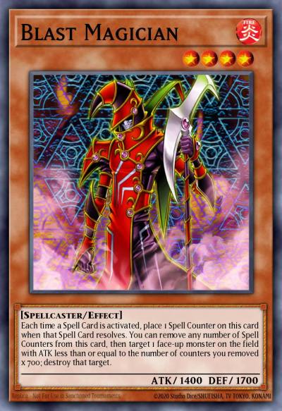 Blast Magician Super Rare DR3-EN140 Dark Revelation Volume 3 Yugioh card