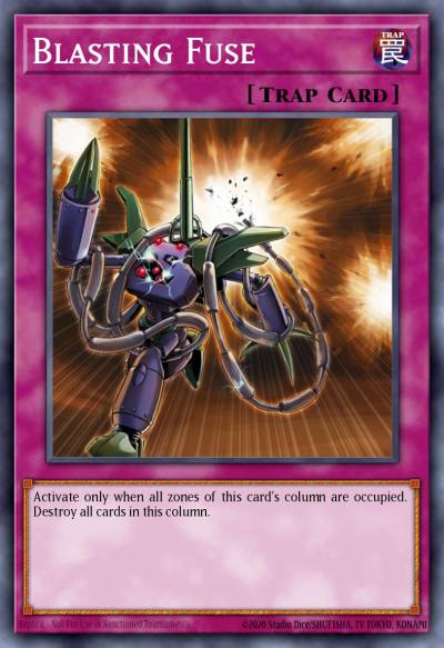 Blasting Fuse Rare CDIP-EN049 Cyberdark Impact Yugioh card