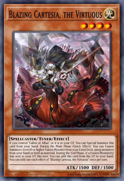 Blazing Cartesia the Virtuous Prismatic Secret Rare MP23-EN162 25th Anniversary Tin Dueling Heroes Mega Pack Yugioh card