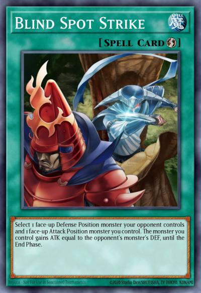 Blind Spot Strike Common DP10-EN021 Duelist Pack Yusei 3 Yugioh card