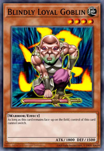 Blindly Loyal Goblin Common DCR-022 Dark Crisis Yugioh card