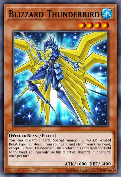Blizzard Thunderbird Common MP15-EN005 2015 Mega-Tin Mega Pack Yugioh card