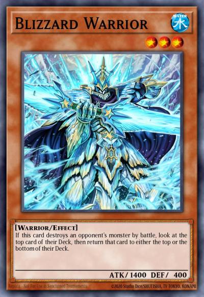 Blizzard Warrior Duel Terminal Normal Parallel Rare DT01-EN011 Duel Terminal 1 Yugioh card