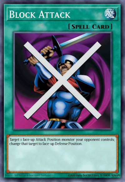 Block Attack Common DB2-EN078 Dark Beginning 2 Yugioh card