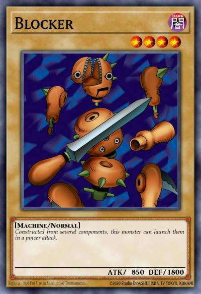 Blocker Common TP8-EN017 Tournament Pack 8 Yugioh card