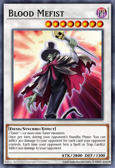 Blood Mefist Super Rare YCSW-EN004 Yu-Gi-Oh! Championship Series 2011 Prize Card Yugioh card