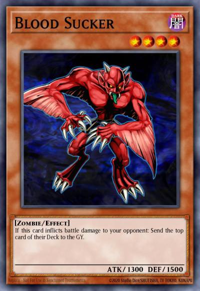 Blood Sucker Common SBTK-EN019 Speed Duel Trials of the Kingdom Yugioh card