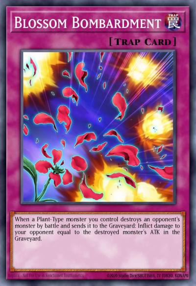 Blossom Bombardment Common LC5D-EN108 Legendary Collection 5Ds Mega Pack Yugioh card