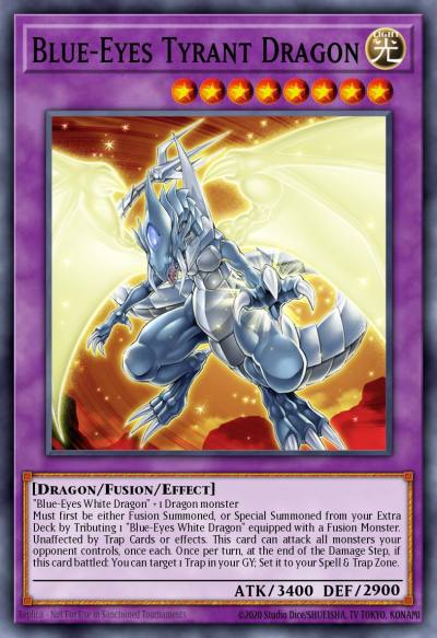 Blue-Eyes Tyrant Dragon Starlight Rare MP25-EN042 2025 Mega-Pack Tin Yugioh card