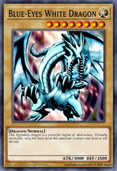 Blue-Eyes White Dragon Ultra Rare KACB-EN001 Kaiba's Collector Box Yugioh card