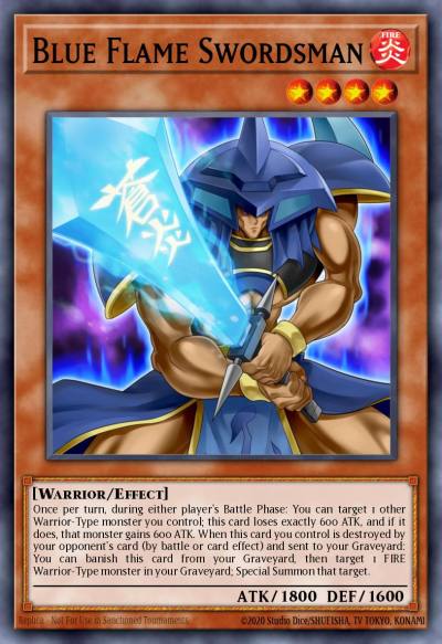 Blue Flame Swordsman Ultra Rare LC04-EN001 Legendary Collection 4 Joeys World Yugioh card