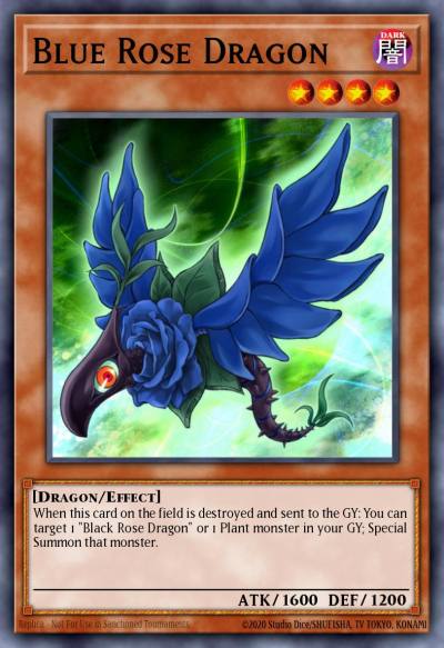 Blue Rose Dragon Secret Rare EXVC-EN099 Extreme Victory Yugioh card