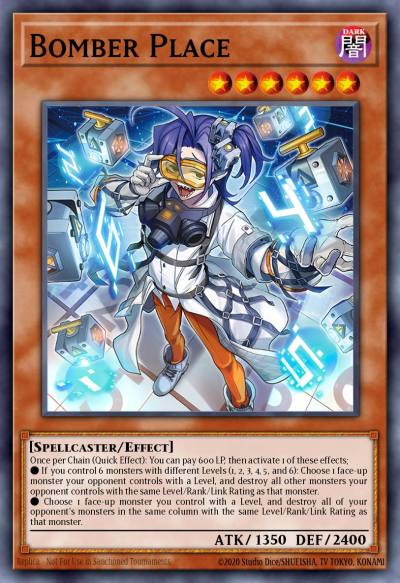 Bomber Place Common ALIN-EN034 Alliance Insight Yugioh card