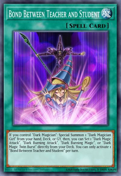 Bond Between Teacher and Student Ultra Rare DUPO-EN017 Duel Power Yugioh card