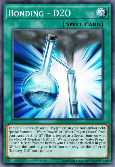 Bonding - D2O Rare LEDU-EN038 Legendary Duelists Yugioh card