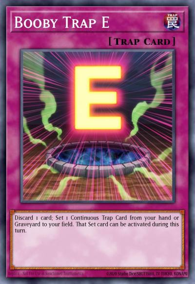 Booby Trap E Super Rare WIRA-EN013 Wing Raiders Yugioh card