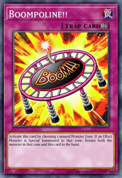 Boompoline Common CHIM-EN080 Chaos Impact Yugioh card