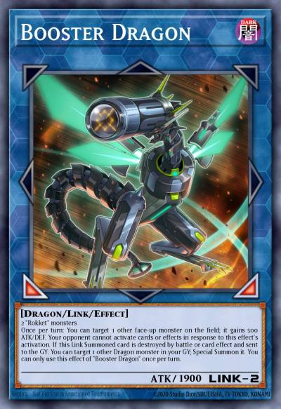 Booster Dragon Ultra Rare DUPO-EN025 Duel Power Yugioh card
