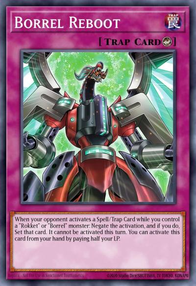 Borrel Reboot Super Rare BPRO-EN070 Burst Protocol Yugioh card