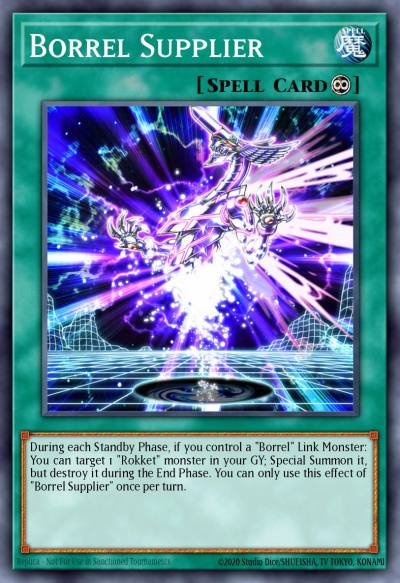 Borrel Supplier Common SDRR-EN022 Structure Deck Rokket Revolt Yugioh card