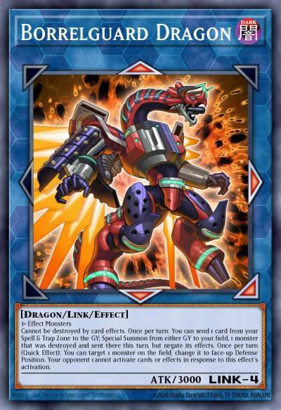 Borrelguard Dragon Ultra Rare BLC1-EN019 Battles of Legend Chapter 1 Yugioh card