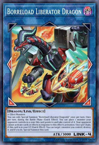 Borreload Liberator Dragon Grand Master Rare MAMS-EN016 Magnificent Maestros Yugioh card
