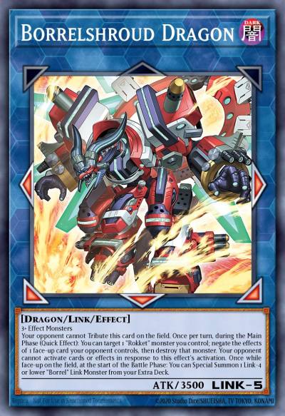 Borrelshroud Dragon Starlight Rare BPRO-EN047 Burst Protocol Yugioh card
