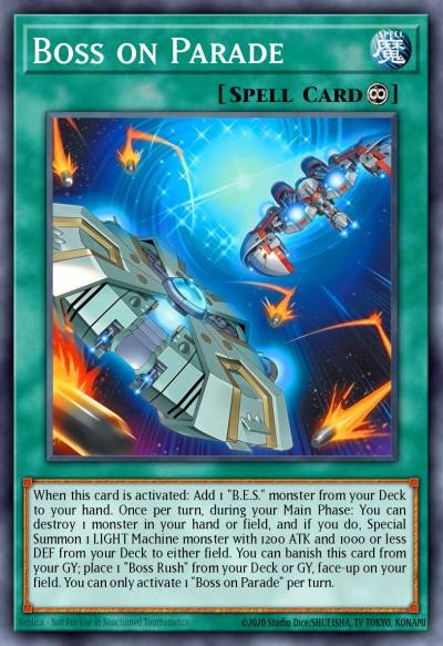 Boss on Parade Common BPRO-EN064 Burst Protocol Yugioh card