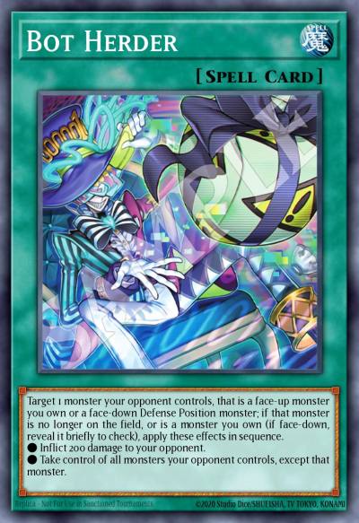 Bot Herder Prismatic Secret Rare MP25-EN149 2025 Mega-Pack Tin Yugioh card