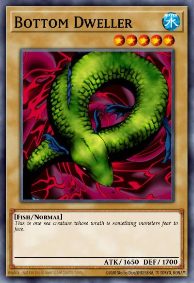 Bottom Dweller Common MRD-039 Metal Raiders Yugioh card
