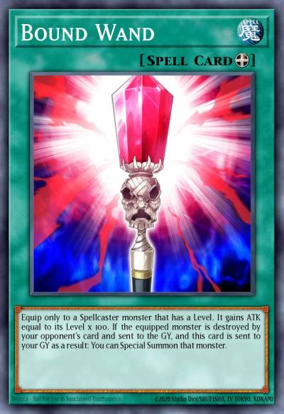 Bound Wand Common BP03-EN175 Battle Pack 3 Monster League Yugioh card