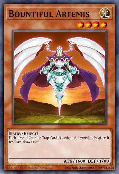 Bountiful Artemis Super Rare DR04-EN200 Dark Revelation Volume 4 Yugioh card