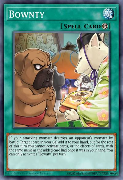 Bownty Ultra Rare CHIM-EN063 Chaos Impact Yugioh card