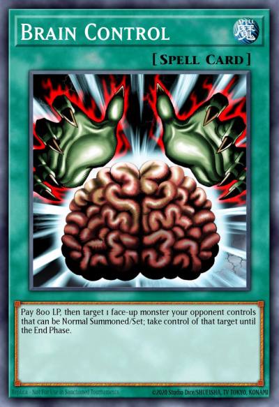 Brain Control Super Rare DR3-EN218 Dark Revelation Volume 3 Yugioh card