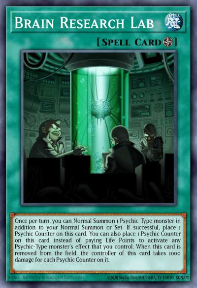 Brain Research Lab Common ANPR-EN057 Ancient Prophecy Yugioh card