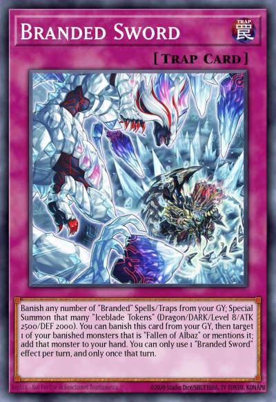 Branded Sword Ultra Rare BLTR-EN112 Battles of Legend Terminal Revenge Yugioh card