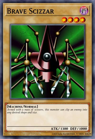 Brave Scizzar Common SS05-ENB03 Speed Duel Starter Decks Twisted Nightmares Yugioh card