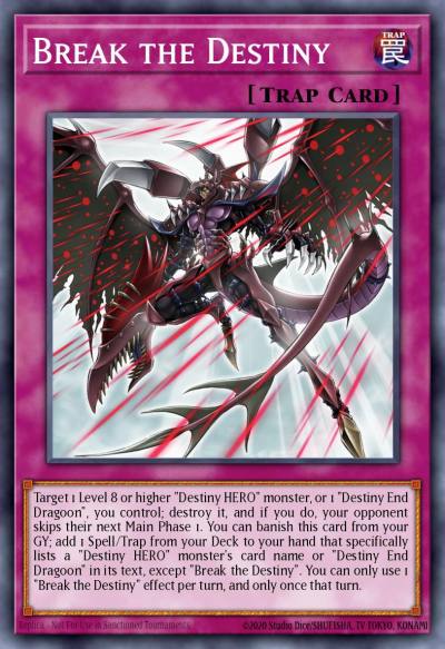 Break the Destiny Common BODE-EN076 Burst of Destiny Yugioh card